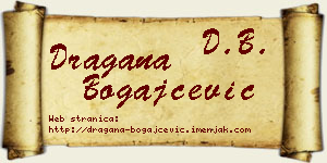 Dragana Bogajčević vizit kartica